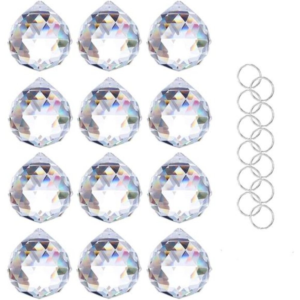 20mm/0.78inch Clear Crystal Ball Prism Rainbow Maker Window